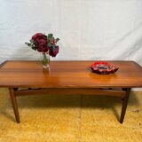 G-Plan Brasilia Coffee Table in Teak & Afromosia 1960s  This elegant m
