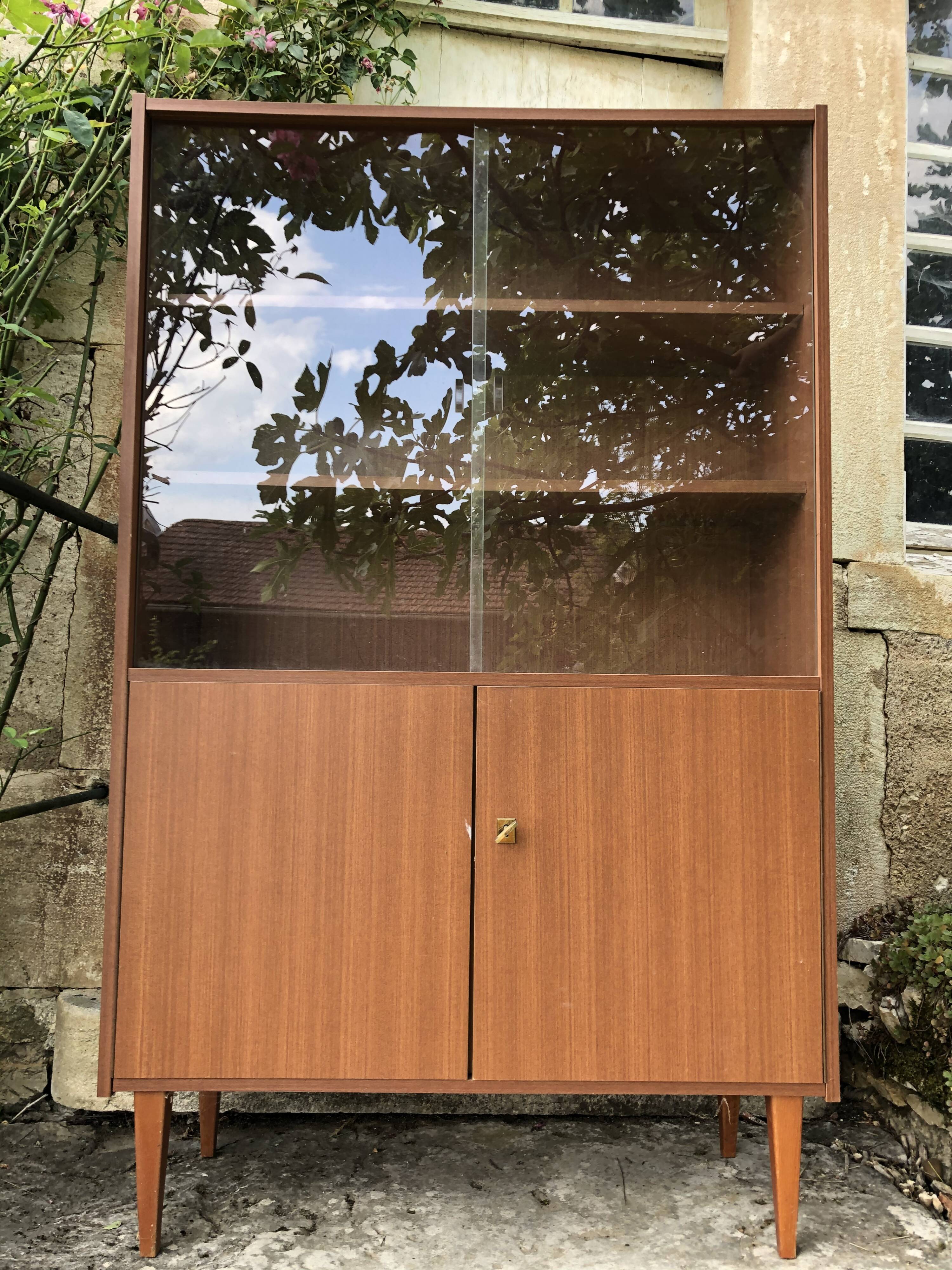 Meuble vitrine années 50/60
