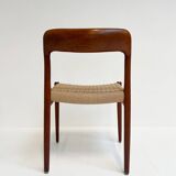 Restored Model 75 chair by Niels O. Möller, 1950s