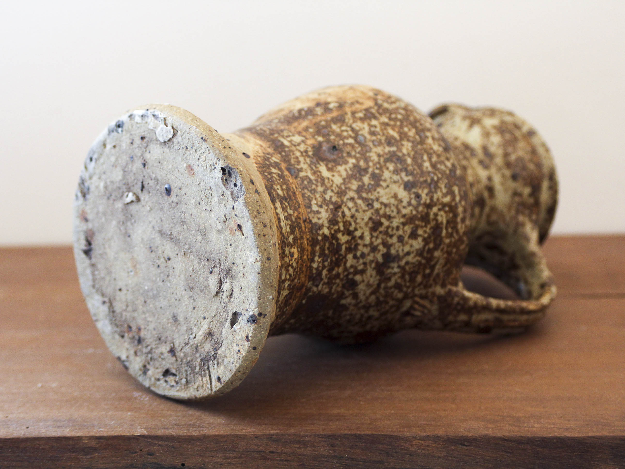 Pichet en grès pyrité Pierre Digan La Borne