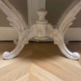 Console en bois sculptée