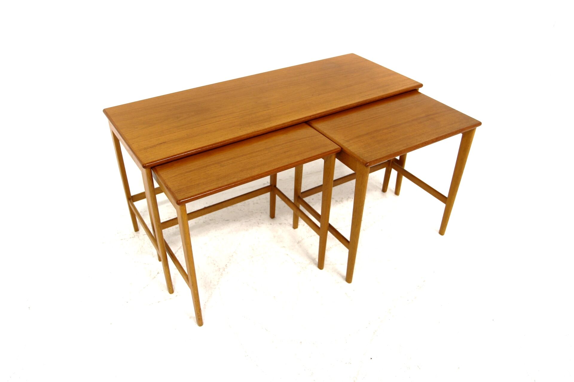 Teak "trundle" coffee table, Sweden, 1960