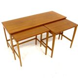 Teak "trundle" coffee table, Sweden, 1960