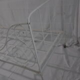 Forged iron bed