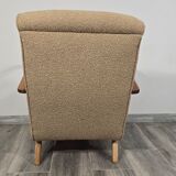 Art Deco Lounge Chair by Jindrich Halabala, 1940s