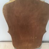 Golden mirror 52x32cm