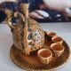 Liqueur service signed Bruno Dose – Céramique du Breuil, 20th century