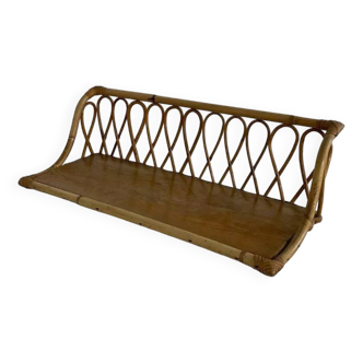 Rattan shelf from the 60s