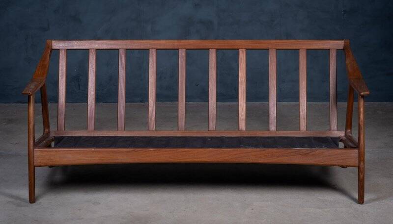 Teak Sofa attributed to H. Brockmann-Petersen for Randers Møbelfabrik, 1960s