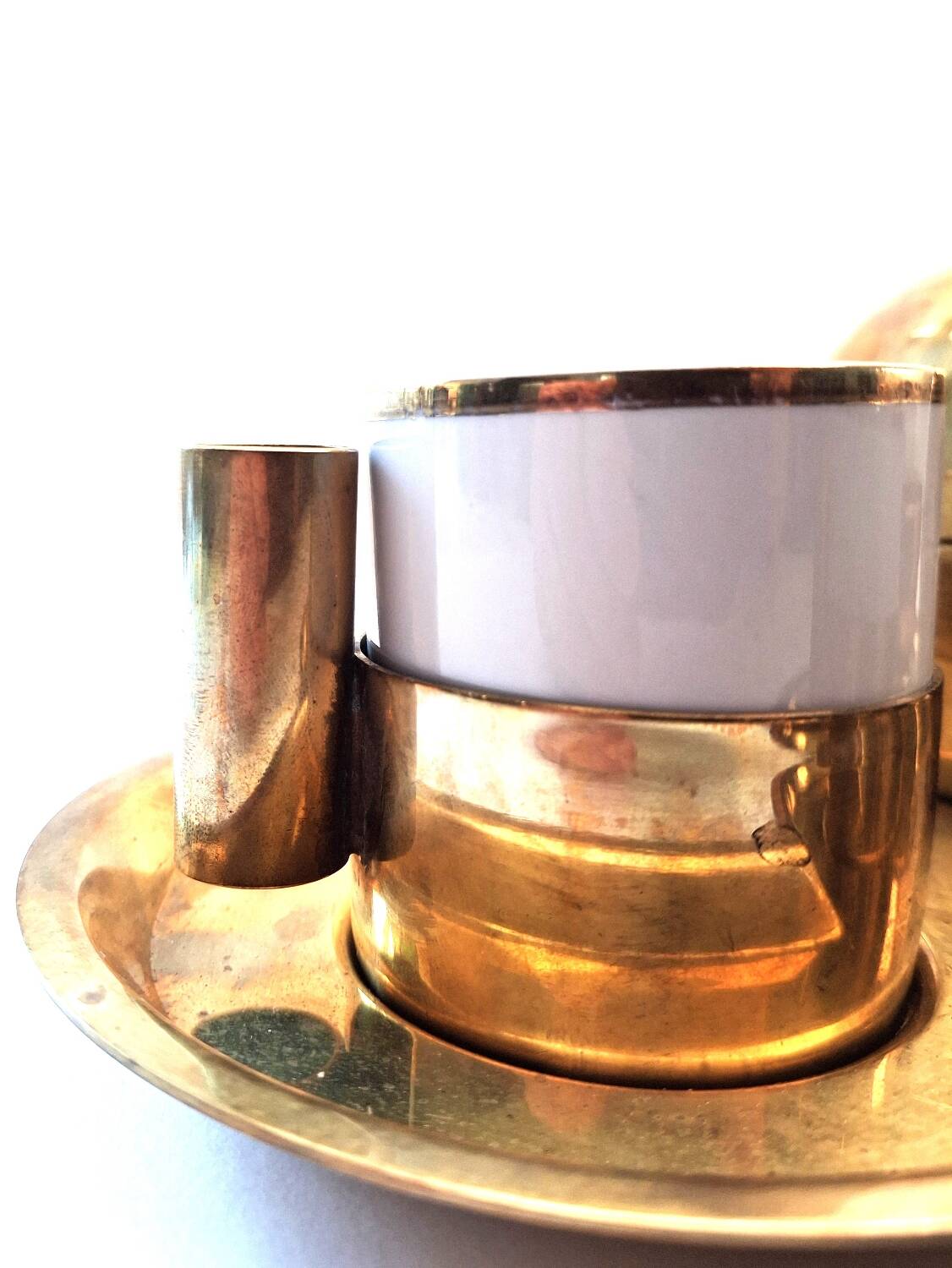 Elegant Vintage Coffee Set – Italian Art Deco, 1960s