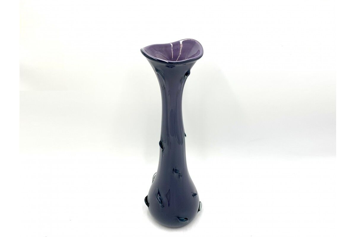 Large purple vintage vase