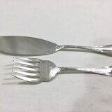 Christofle - Fish Service Cutlery Model Cross Ribbons