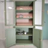 English green glazed sideboard