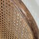 Vintage bamboo cane headboard