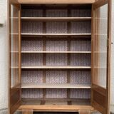 Parisian glazed wardrobe 1930 raw wood