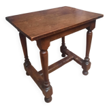 Rustic rectangular table from the eighteenth century