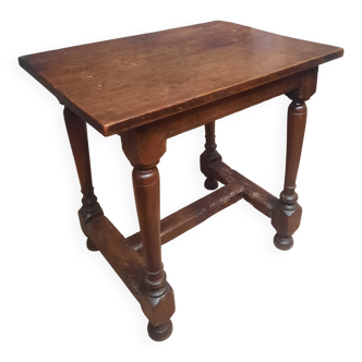 Rustic rectangular table from the eighteenth century