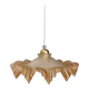 Vintage frosted glass lampshade pendant light