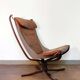Falcon armchair and ottoman sound, Sigurd Ressell, 70s