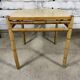 Pair of bamboo dining table with formica top
