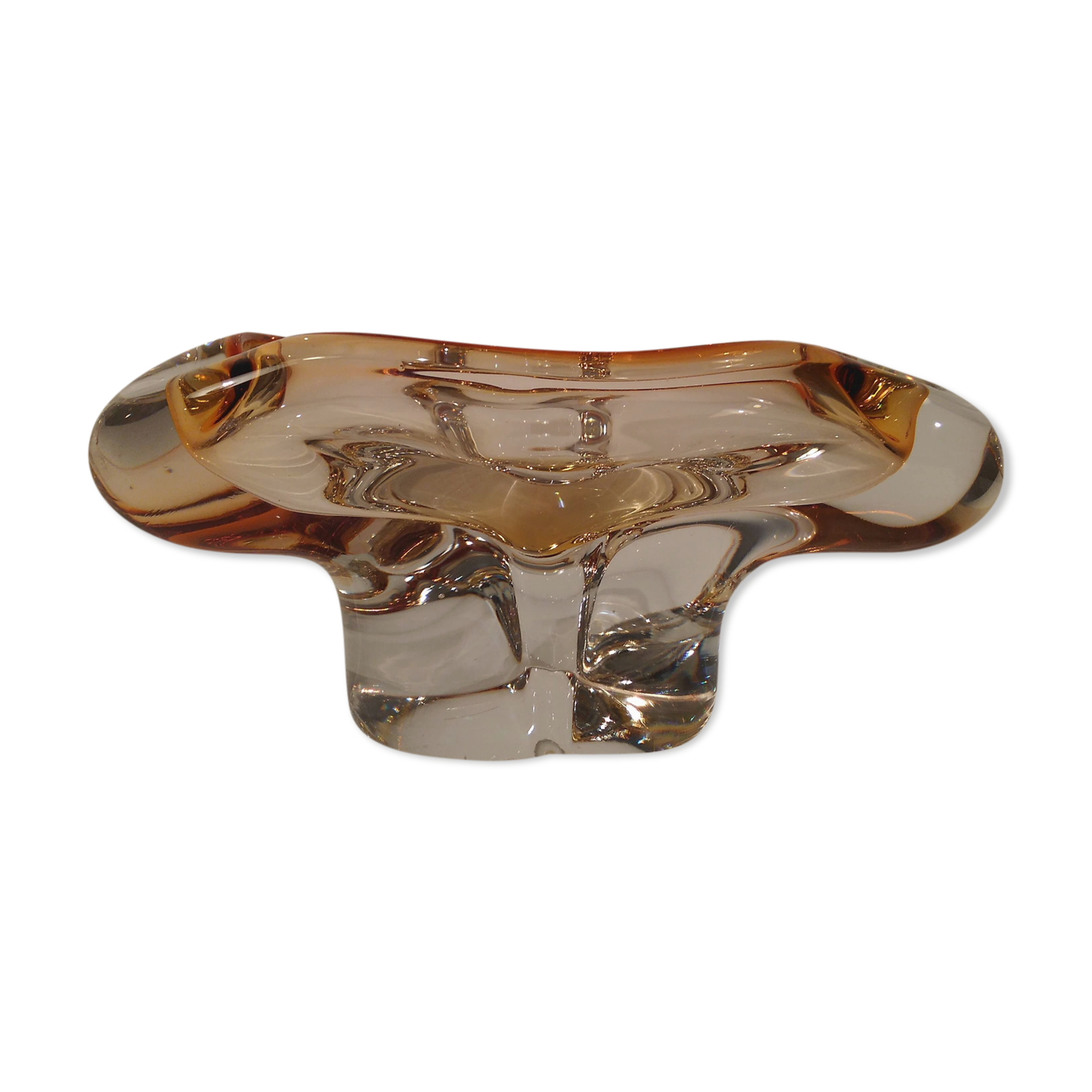 Vintage glass ashtray