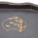 Japan - Antique lacquered wooden top