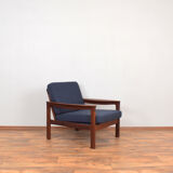 Danish Teak Armchairs by Arne Vodder for Komfort, Set of 2
