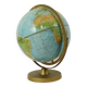 Vintage World Globe Gyroscopic Globe With Relief 1960s