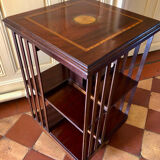 English revolving bookcase