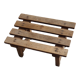 Wooden stool