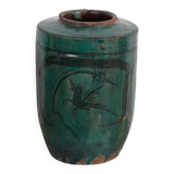 Antique enamelled vase (circa 1820) #36