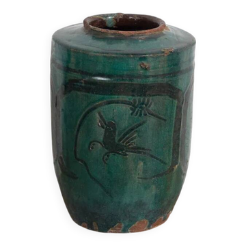 Vase émaillé ancien (vers 1820) #36
