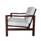 Fauteuils Gris B 7752 Par Zenon Bączyk Pour Swarzędzkie Fabryki Mebli, années 1960, Set Of 2
