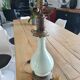 Opaline lamp oil / oil bronze Napoleon III lamp mounting