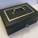 Old metal cash box
