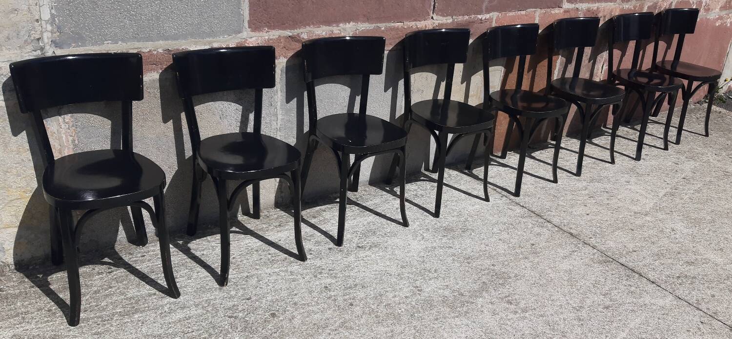 Baumann bistro chairs (Set of 8)