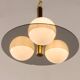 Italian Mid Century Chandelier in Romeo Rega Style, 1970s