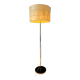 Mid Century Staff Leuchten floor lamp in leather