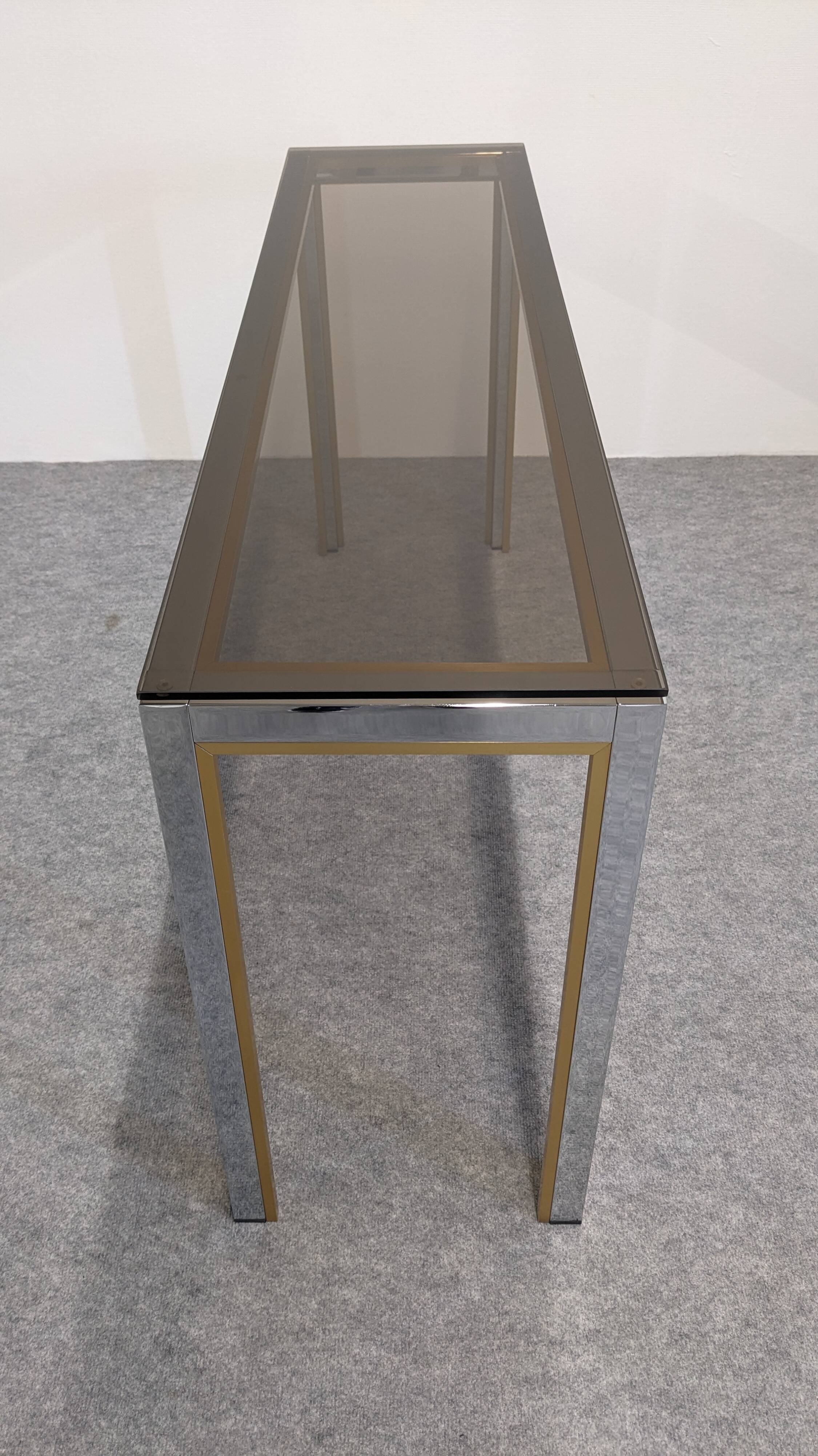 Hollywood Regency console by Renato Zevi from the 60s/70s