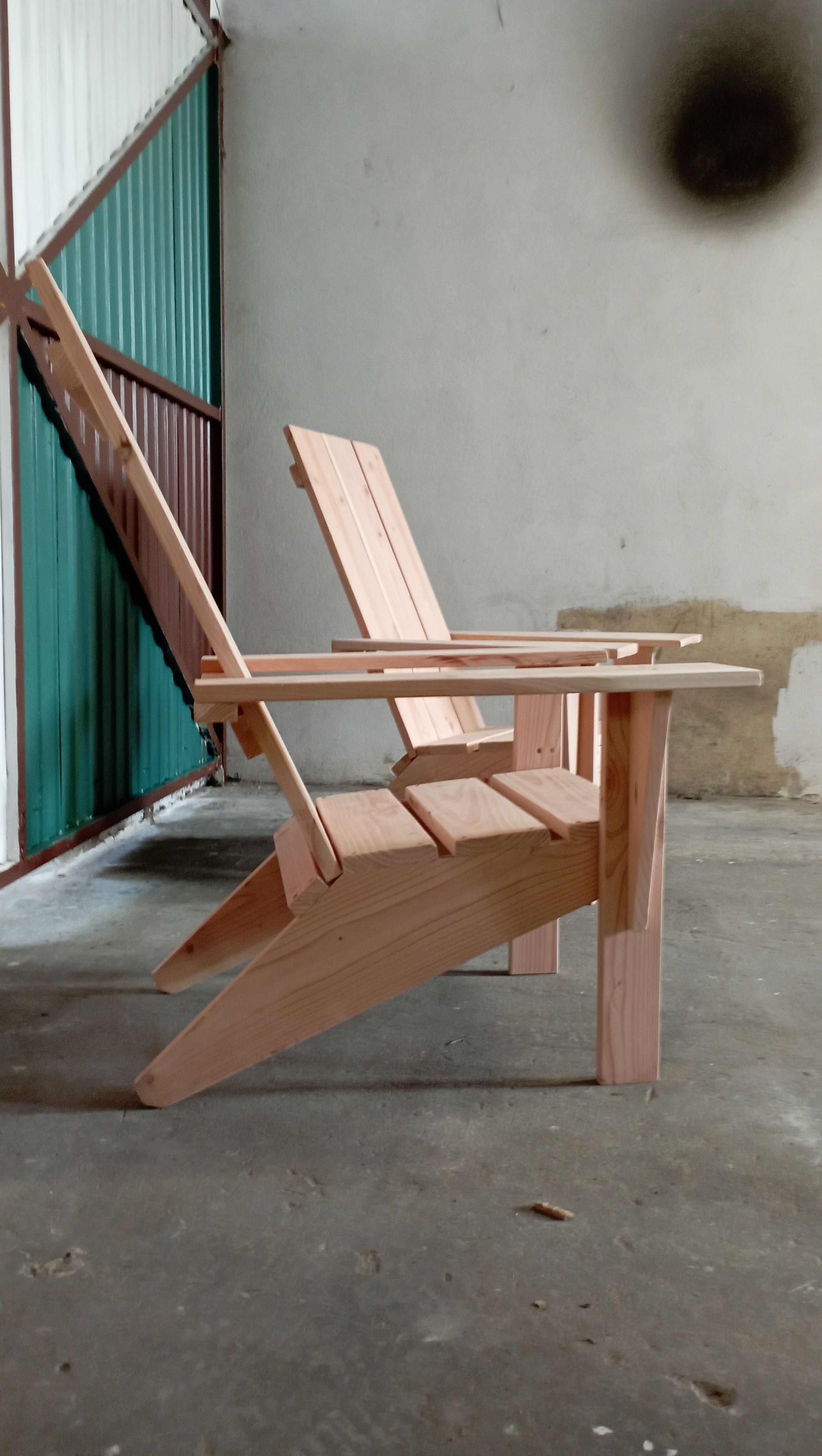 Adirondack garden armchair