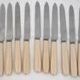 Christofle Atlas, 12 dessert knives, dessert, cheese model bakelite.