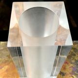 Plexiglas vase, 1970s
