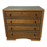 Solid oak chest of drawers