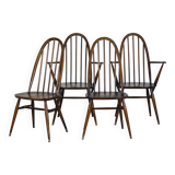 Ercol Quaker chairs and armchairs,