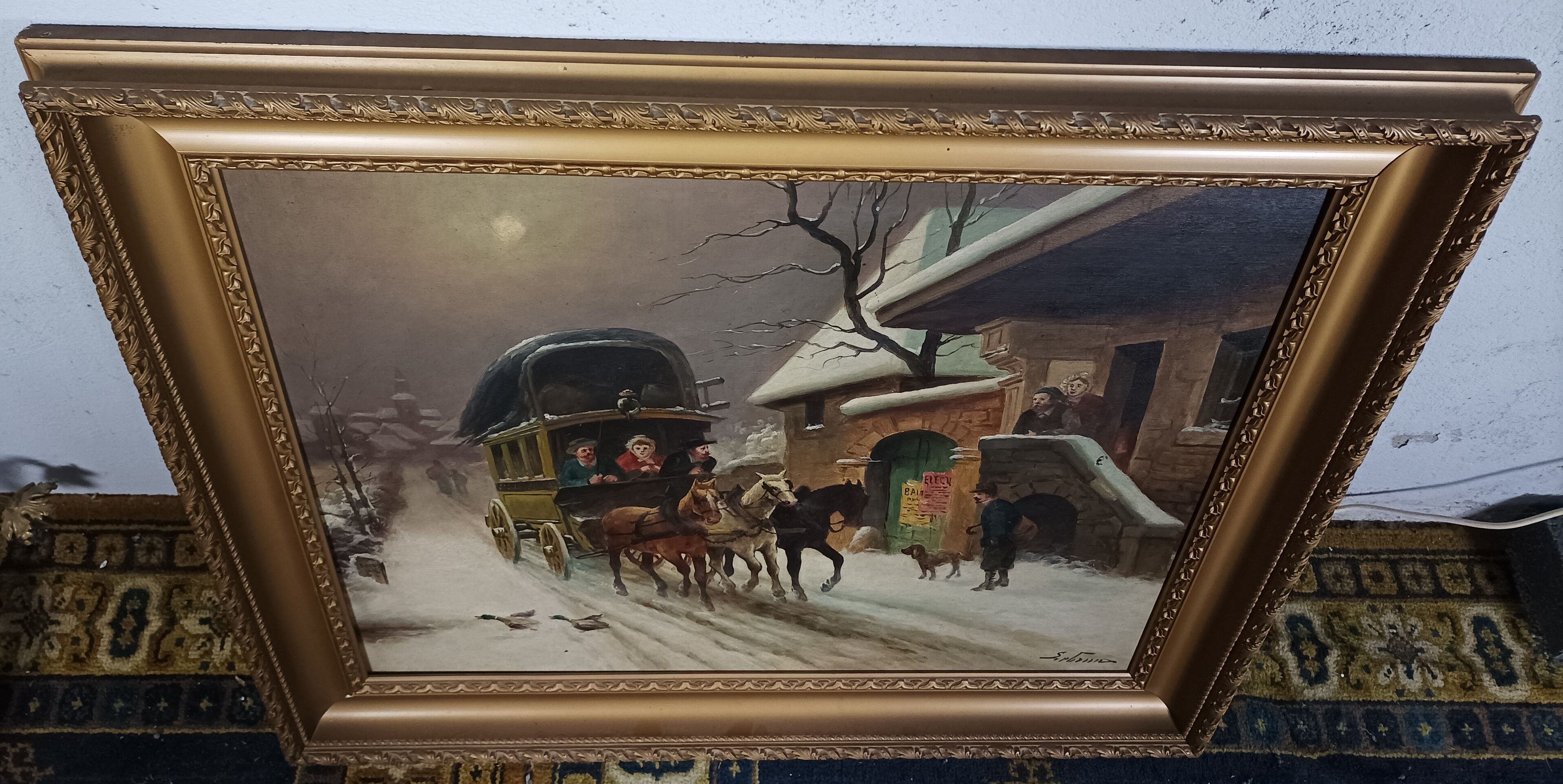 Oil on canvas by Lebrun