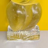 Klaus Breit Wiesenthalhütte Chouette en Verre, 1970s