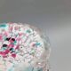 2 anciens vases en verre jaspé, dits style Clichy
