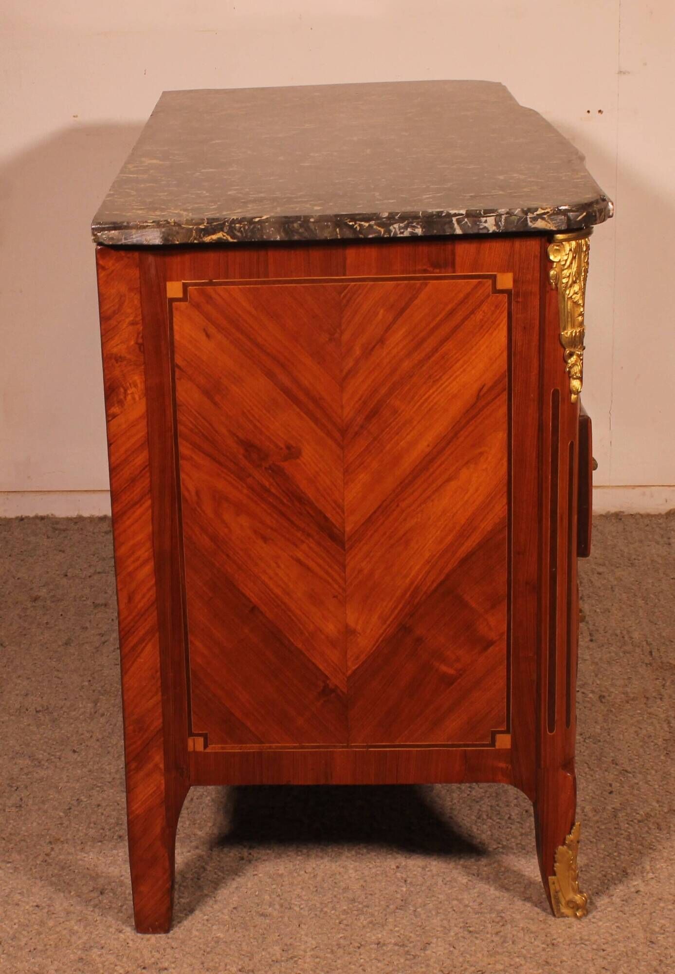 transitional period commode stamped Lardin - 18th century