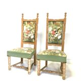 Pair of 40s fireplace chairs