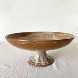 Free-standing stoneware fruit bowl
